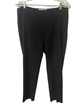 LK Bennett Black Tapered Trousers Size 8